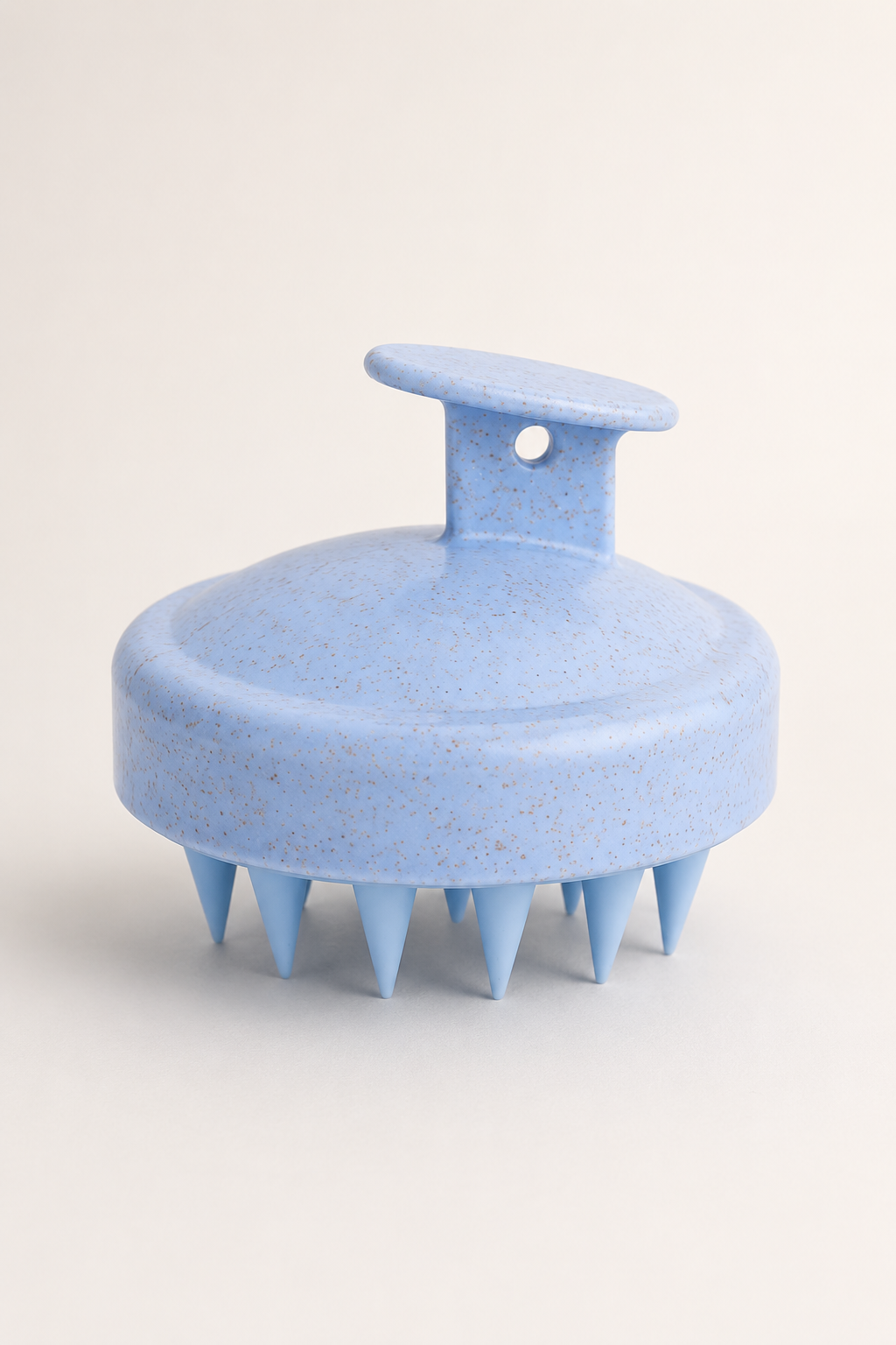 Cepillo de champú de silicona para masaje del cuero cabelludo