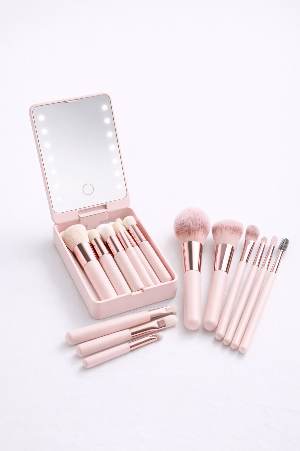 14-Piece LED Makeup Brush Set