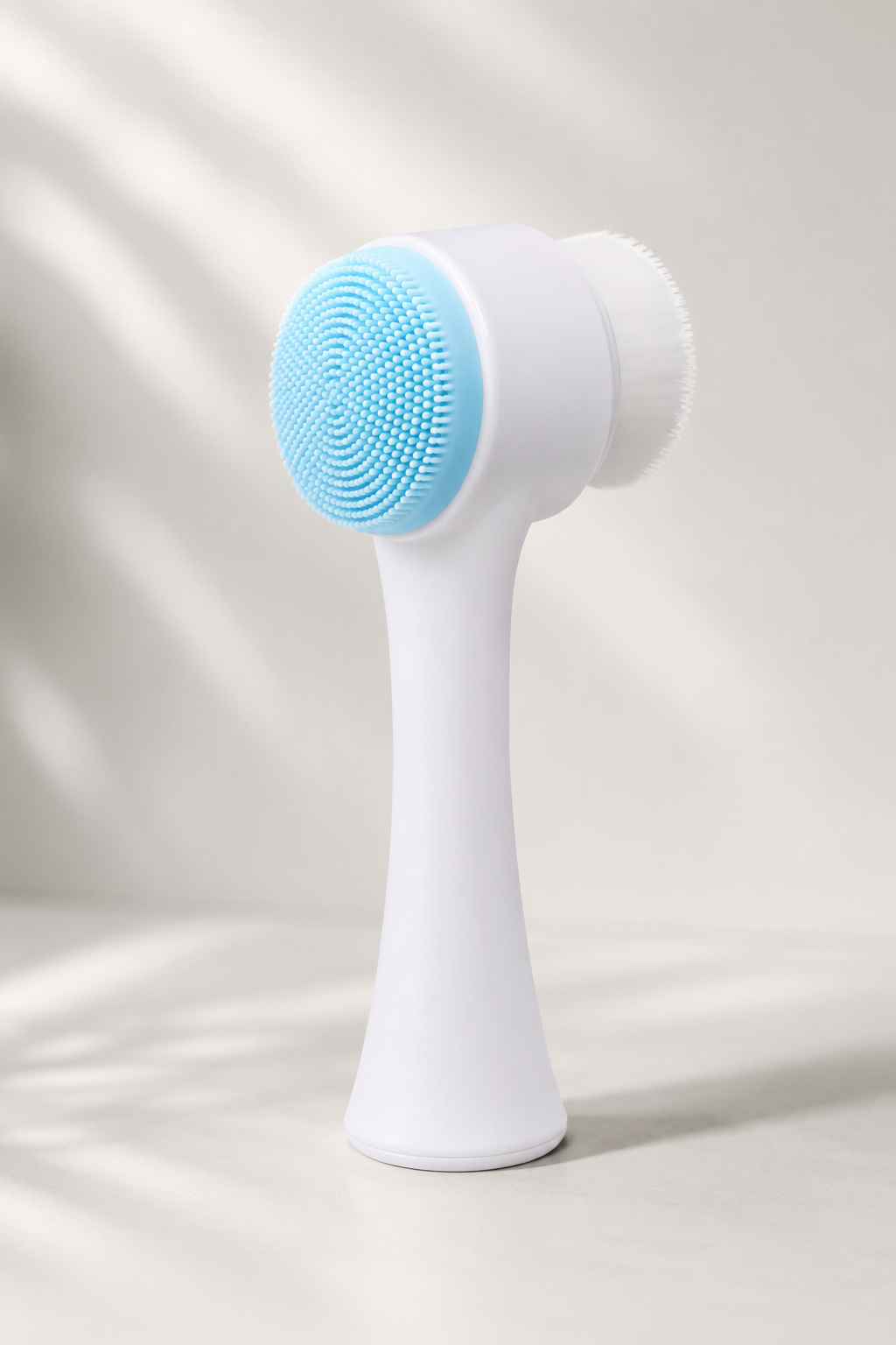 Dual-Sided Silicone Facial Cleansing Brush