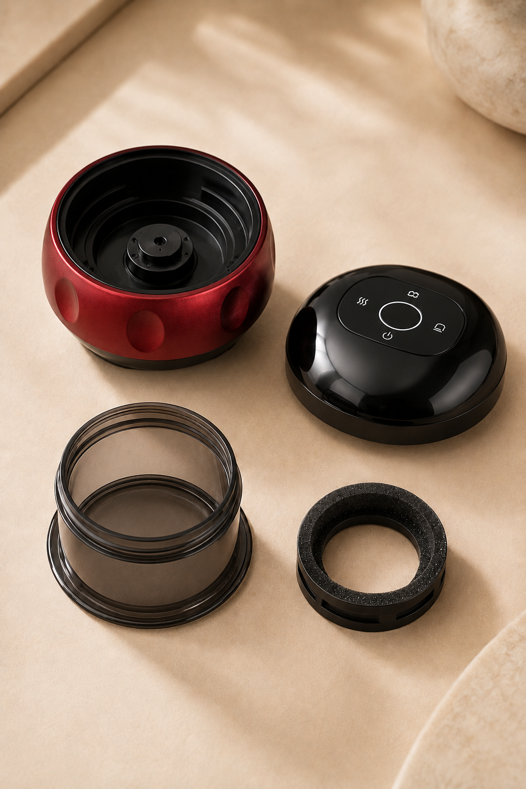 Intelligent Vacuum Cupping Massager - Heating and Body Gua Sha Back, Neck, and Arm Cupping Massager
