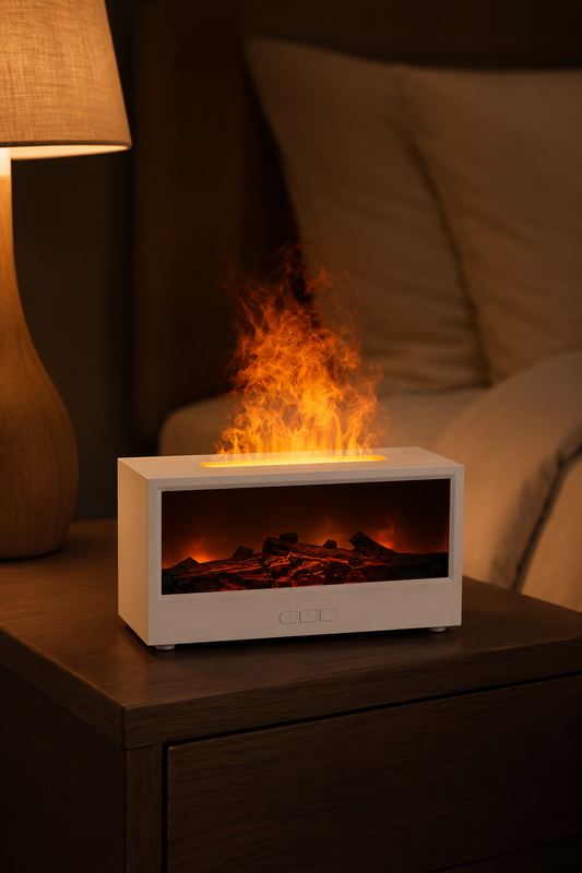 Fireplace Flame Ultrasonic Aroma Diffuser