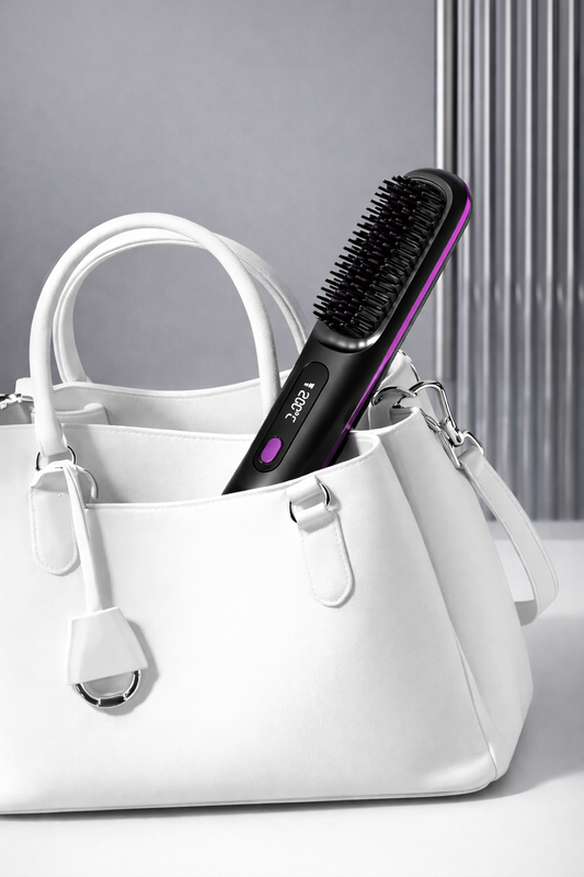 Cordless Hair Straightener Brush