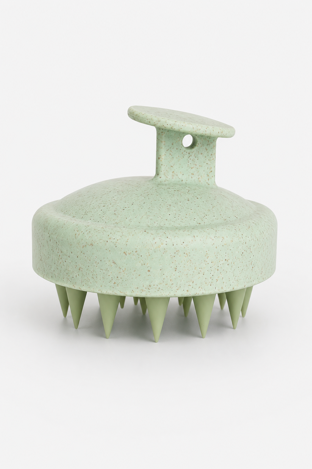 Cepillo de champú de silicona para masaje del cuero cabelludo