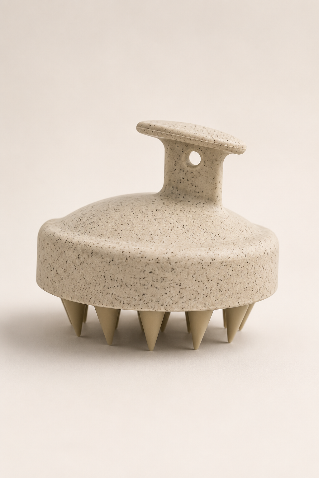Cepillo de champú de silicona para masaje del cuero cabelludo