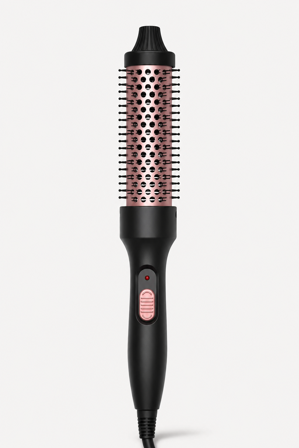 Curling Thermal Brush Double PTC Heated Curling Iron Brush Anti-Scald Round Brush 32mm Hair Curler Hot Volumizing Brush Styler