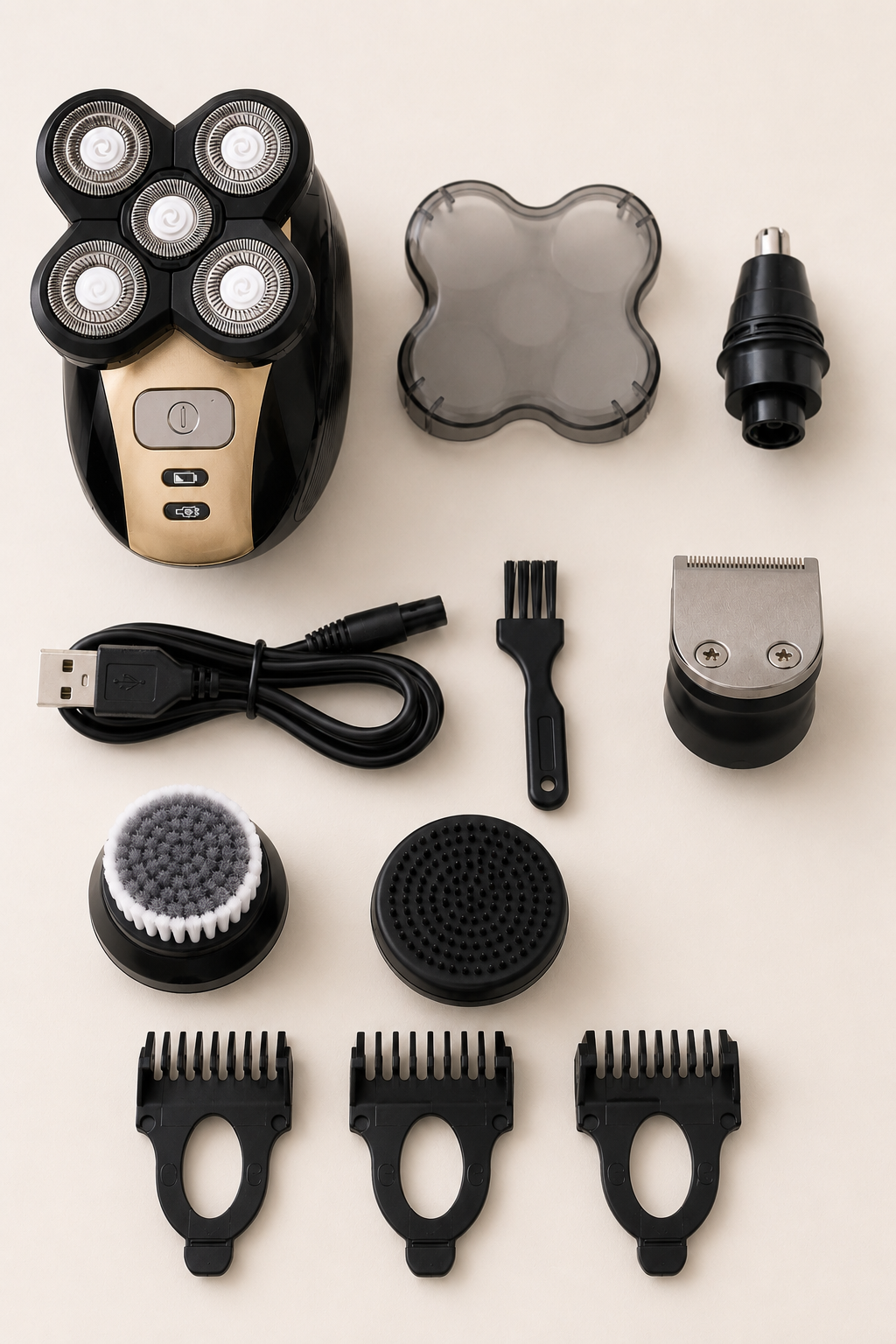 5-in-1 Men's Electric Shaver Kit