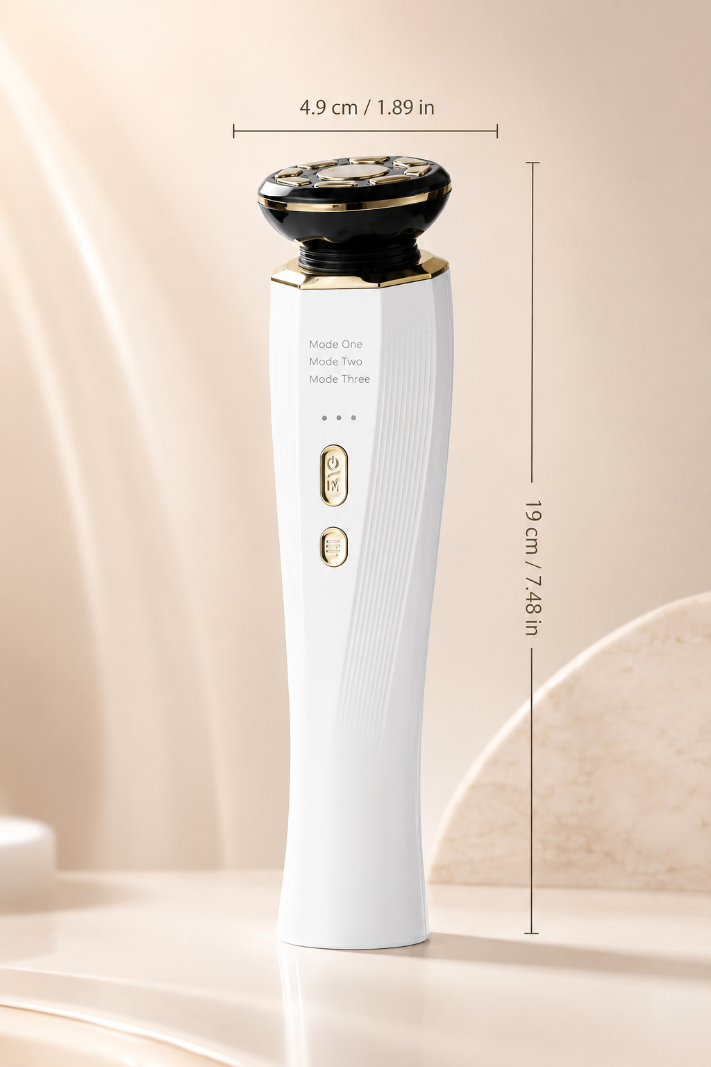 Facial and Neck Massage Skin Care Auxiliary Tool Beauty Instrument, Eye Massager, USB Charging Beauty Device, New Year's Gift