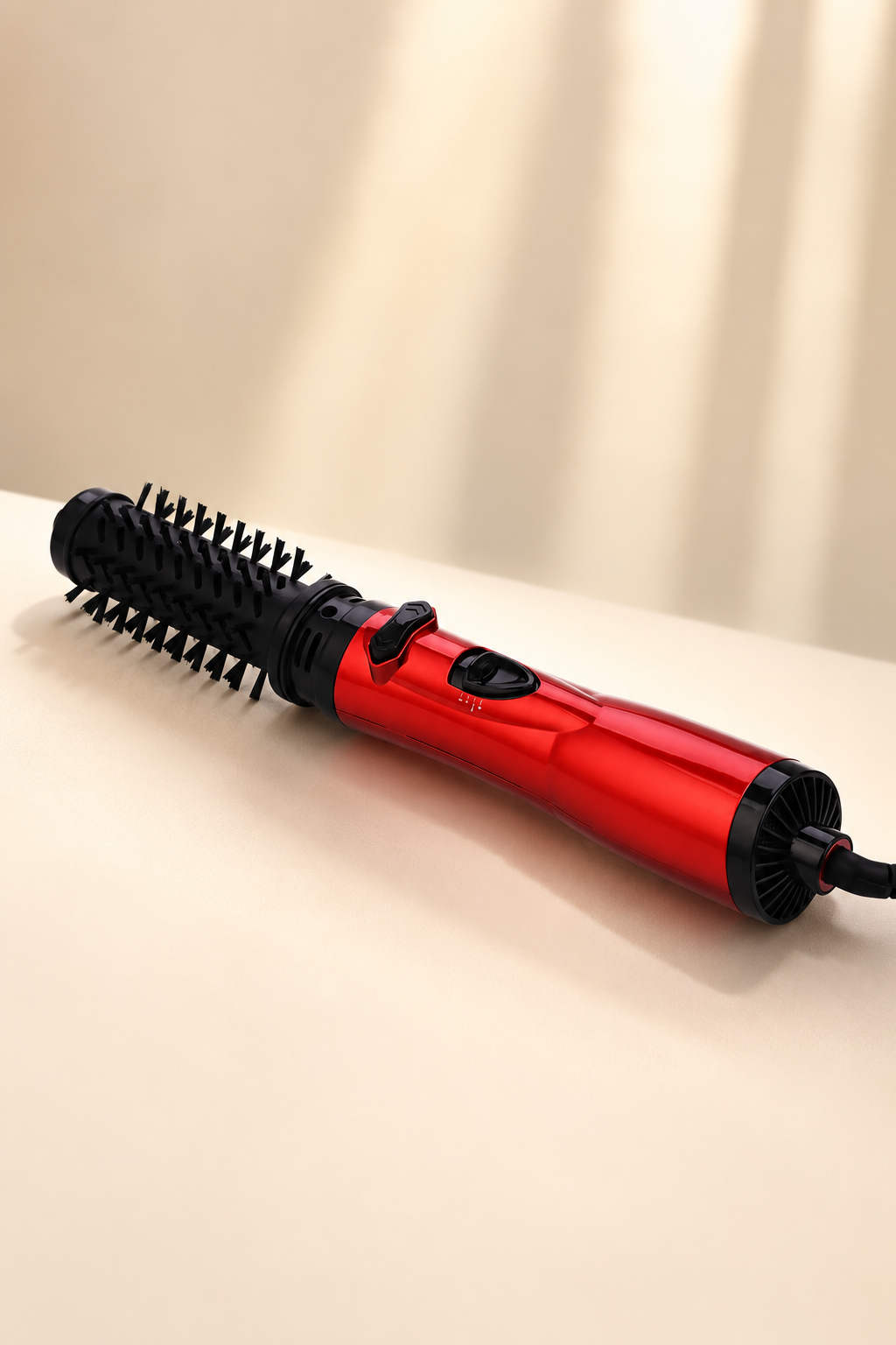 Hair Dryer Brush 2-in-1 Hot Air Spin Brush Curling Straightening Styling Auto-Rotating Ionic Round Blow Dryer Volumizer