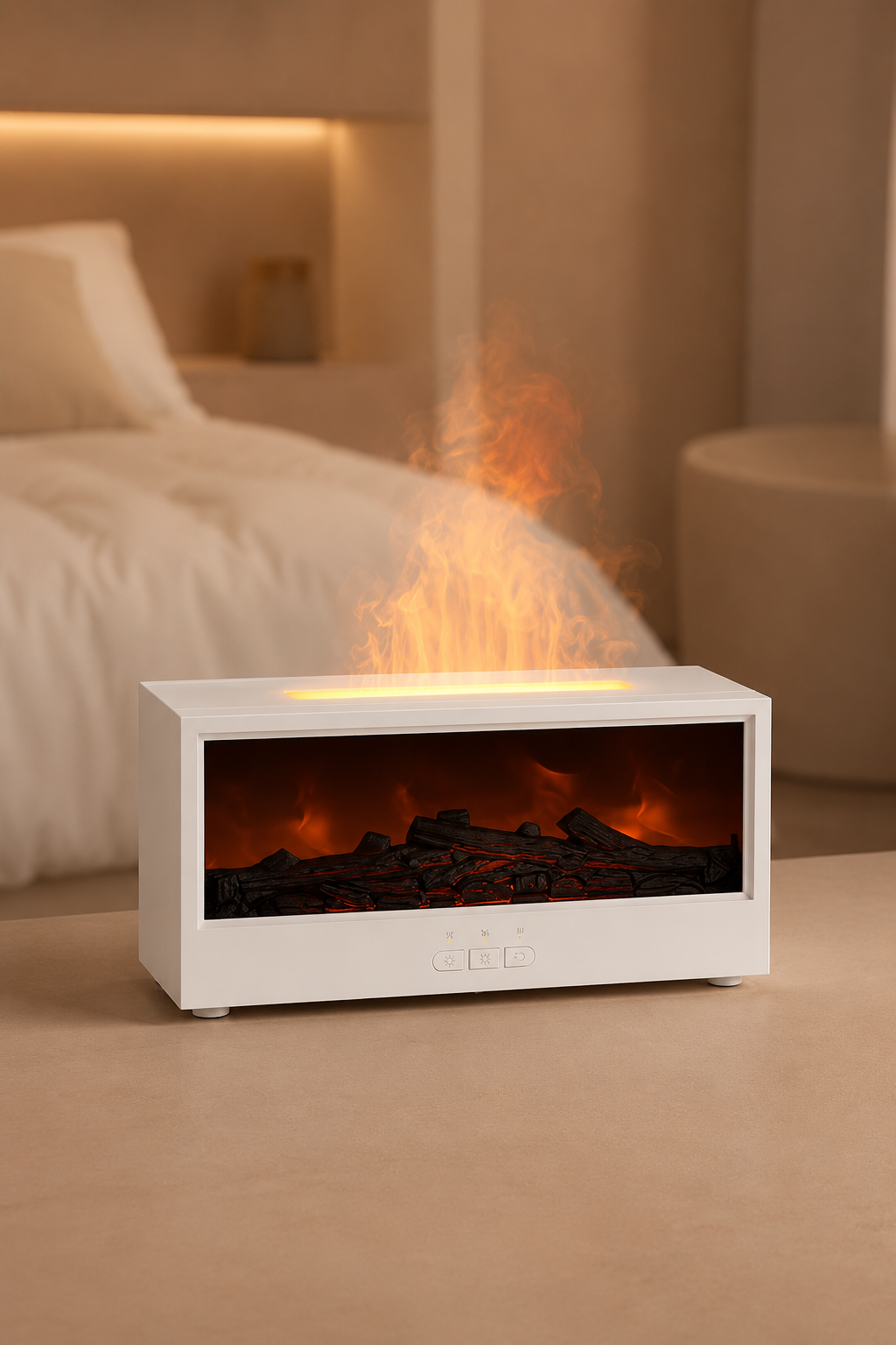 Fireplace Flame Ultrasonic Aroma Diffuser
