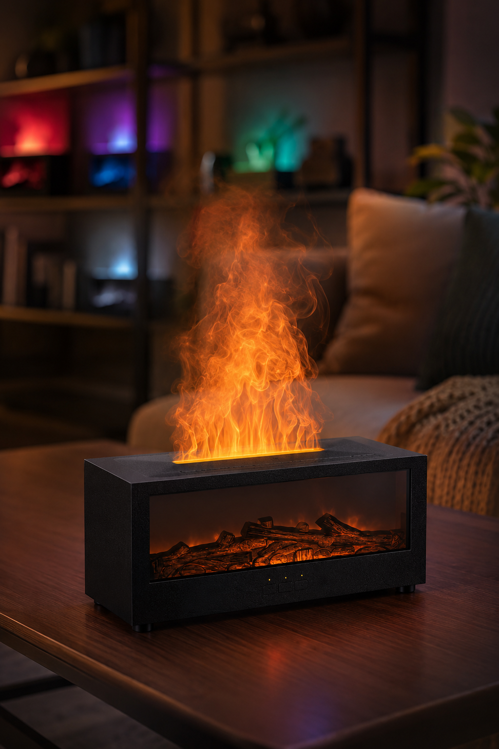 Fireplace Flame Ultrasonic Aroma Diffuser