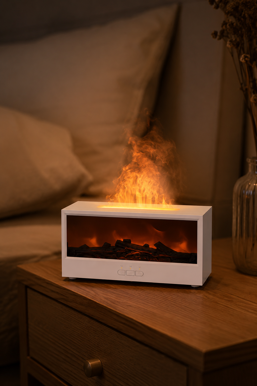 Fireplace Flame Ultrasonic Aroma Diffuser
