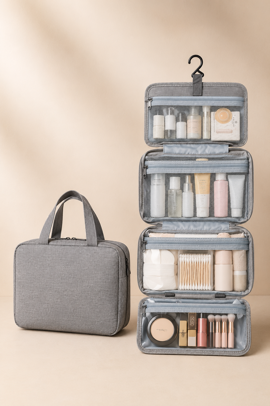 Hanging Travel Toiletry Organizer Bag