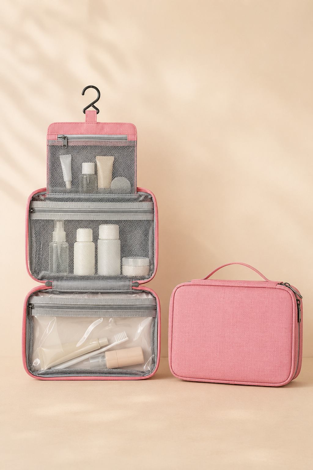 Hanging Travel Toiletry Organizer Bag