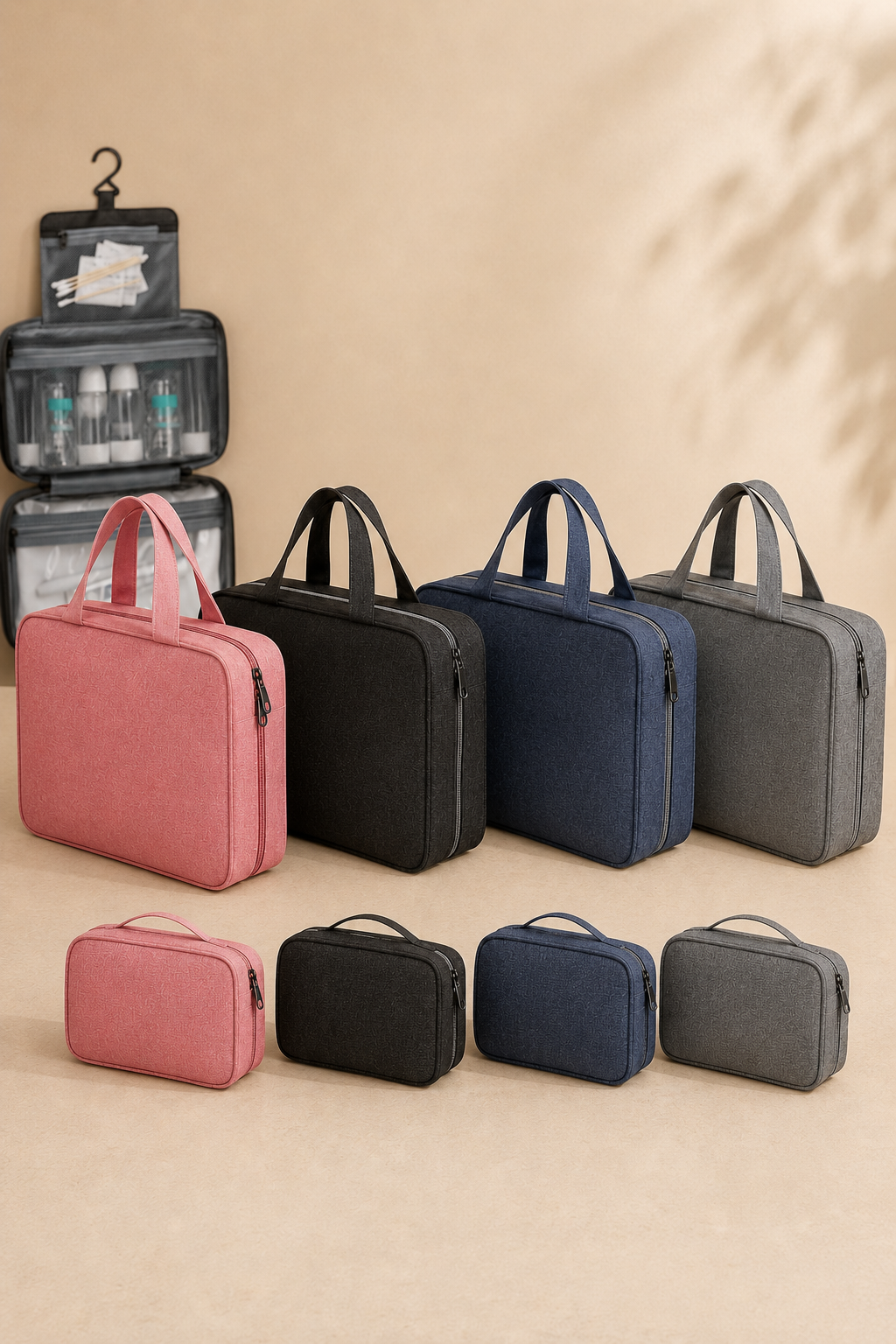 Hanging Travel Toiletry Organizer Bag