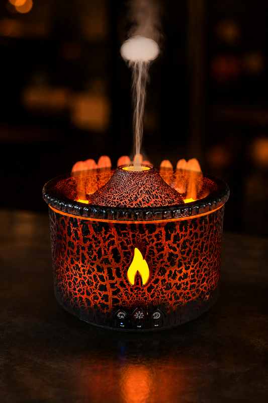 Volcanic Flame Aroma Diffuser & Humidifier