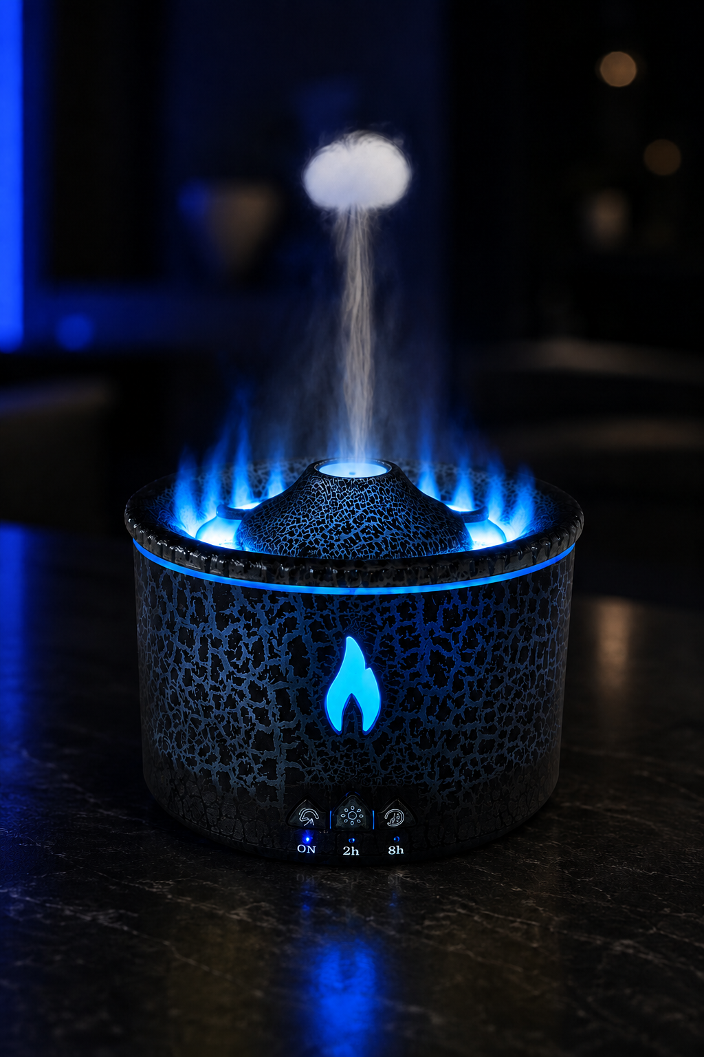 Volcanic Flame Aroma Diffuser & Humidifier