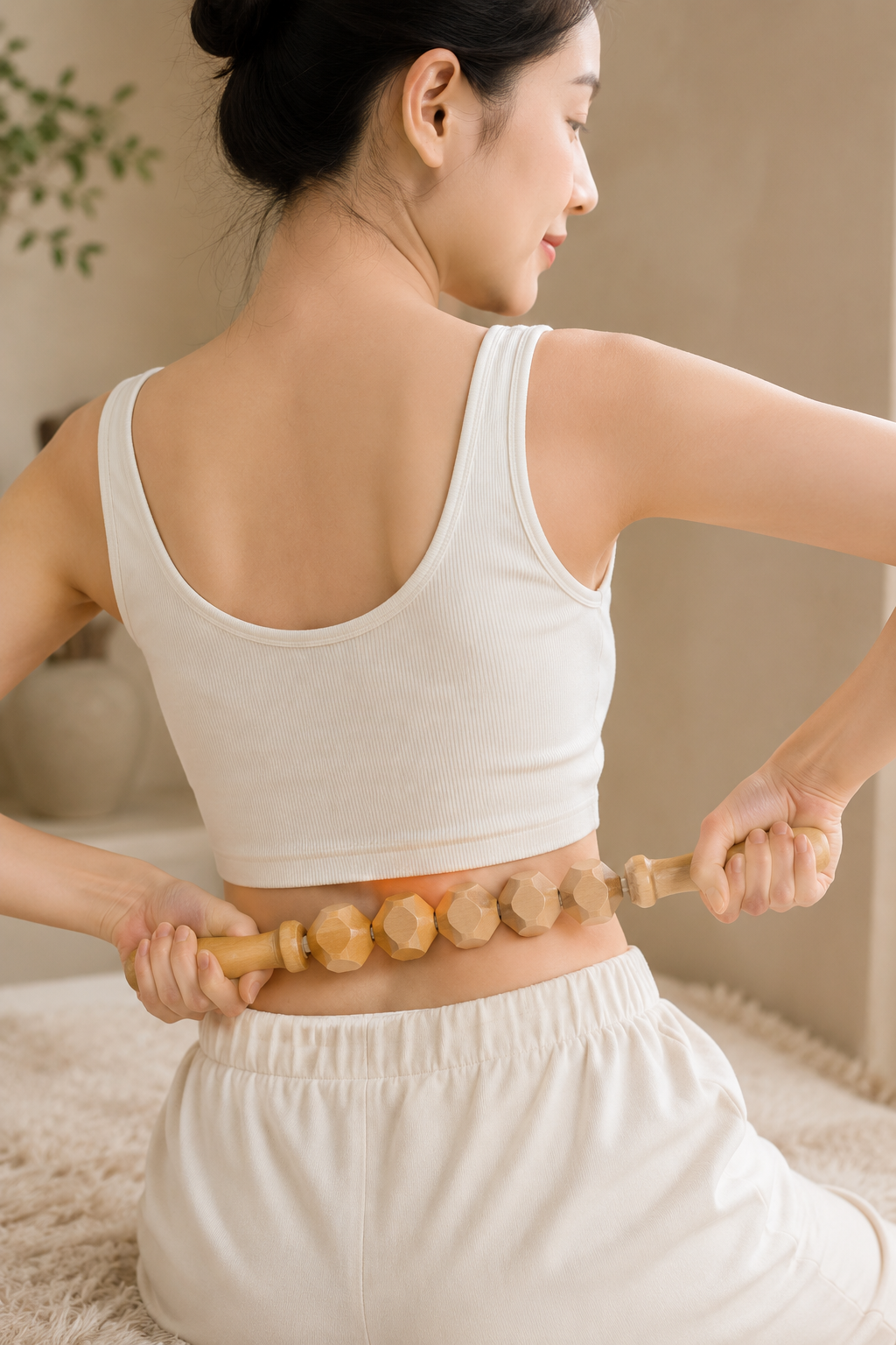 Wood Therapy Massage Tools Lymphatic Drainage Massager Body Sculpting Tools for Colombian Maderotherapy, Anti-Cellulite